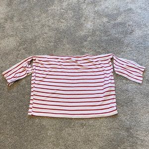 Forever 21 Off the Shoulder Crop Top